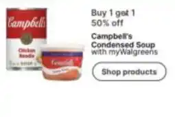 Walgreens Campbell's Condensed Soup offer