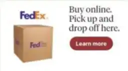 Walgreens FedEx offer