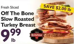 Festival Foods Kretschmar fresh sliced off the bone slow roasted turkey breast offer