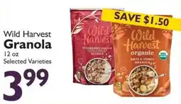 Festival Foods Wild Harvest Granola offer