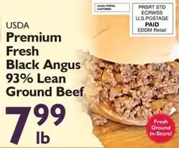 Festival Foods Usda premium fresh black angus ground beef offer