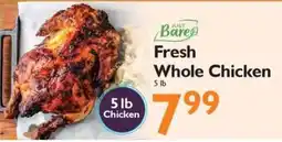 Festival Foods Just Bare Fresh Whole Chicken offer