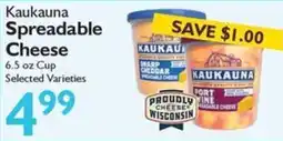 Festival Foods Kaukauna Spreadable Cheese offer