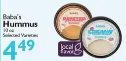 Festival Foods Baba's Hummus offer