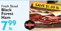 Festival Foods Kreischmar fresh sliced black forest ham offer