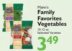 Festival Foods Mann's Family Favorites Vegetables offer