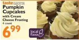 Festival Foods Taste of Scandinavia bakery & cafe pumpkin cupcakes offer