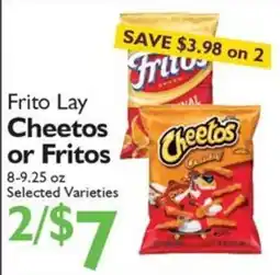 Festival Foods Frito Lay Cheetos or Fritos offer