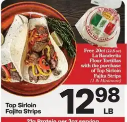 Harp's Market La Bandeita Flour Tortillas offer