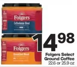 Harp's Market Folgers Select Ground Coffee offer