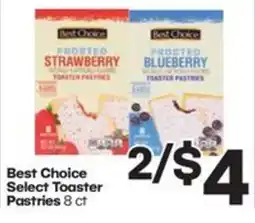 Harp's Market Best Choice Select Toaster Pastries offer