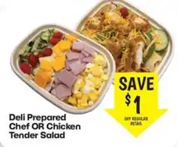 Harp's Market Deli Prepared Chef Or Chicken Tender Salad offer