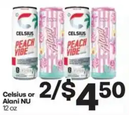 Harp's Market Celsius or Alani NU offer