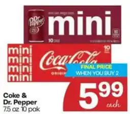 Harp's Market Coke & Dr. Pepper offer
