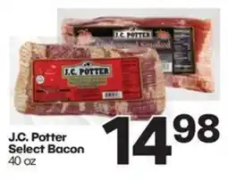 Harp's Market J.C. Potter Select Bacon offer