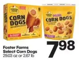 Harp's Market Foster Farms Select Corn Dogs offer
