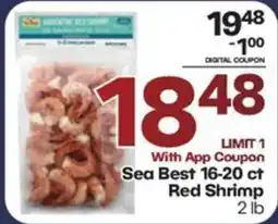 Harp's Market Sea Best Red Shrimp offer