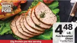 Harp's Market Harp's all natural pork pork breakfast chops offer