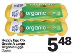 Harp's Market Happy Egg Co. Organic Eggs offer