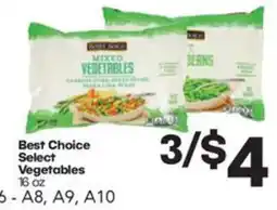 Harp's Market Best Choice Select Vegetables offer