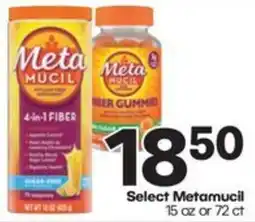 Harp's Market Select Metamucil offer
