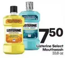 Harp's Market Listerine Select Mouthwash offer