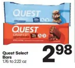 Harp's Market Quest Select Bars offer