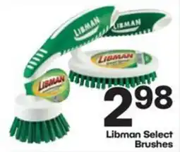 Harp's Market Libman Select Brushes offer