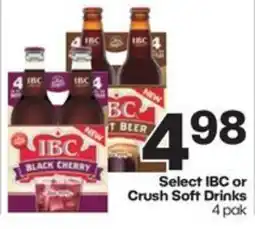 Harp's Market Select Ibc or Crush Soft Drinks offer