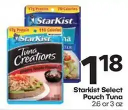 Harp's Market Starkist Select Pouch Tuna offer