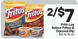 Harp's Market Frito Lay Select Fritos & Canned Dip offer