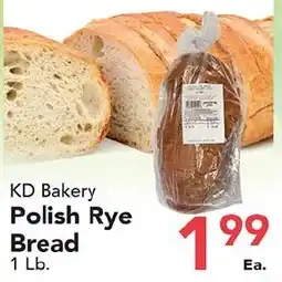Eurofresh Market KD Bakery Polish Rye Bread offer