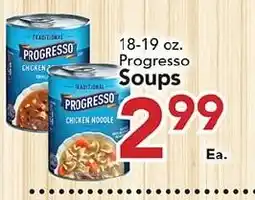 Eurofresh Market Progresso soups offer