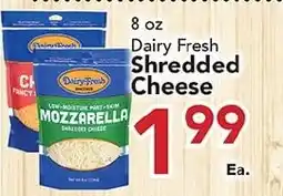 Eurofresh Market Dairy Fresh Shredded Cheese offer