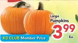 Eurofresh Market Large Pumpkins offer