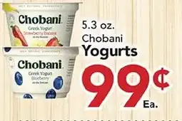 Eurofresh Market Chobani yogurts offer