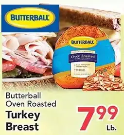 Eurofresh Market Butterball oven roasted turkey breast offer
