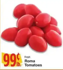 Amigos United Fresh Roma Tomatoes offer