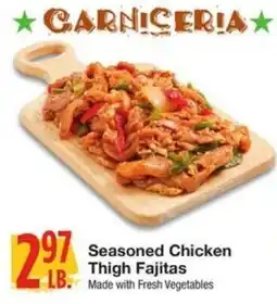 Amigos United Carniceria Seasoned Chicken Thigh Fajitas offer