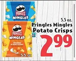 Eurofresh Market Pringles Mingles Potato Crisps offer