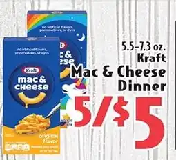 Eurofresh Market Kraft mac & cheese dinner offer