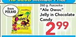 Eurofresh Market Ale Owoc Jelly in Chocolate Candy offer