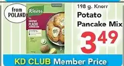 Eurofresh Market Knorr Potato Pancake Mix offer