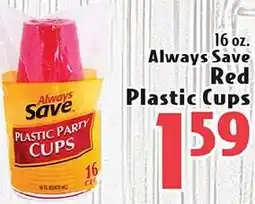Eurofresh Market Always Save Red Plastic Cups offer