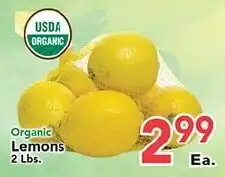 Eurofresh Market Organic Lemons offer