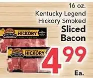 Eurofresh Market Kentucky Legend Hickory Smoked Sliced Bacon offer