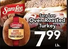 Eurofresh Market Sara Lee oven roasted turkey breast offer
