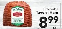 Eurofresh Market Greenridge tavern ham offer
