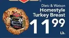 Eurofresh Market Dietz & Watson Homestyle Turkey Breast offer