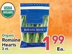 Eurofresh Market Organic Romaine Hearts offer